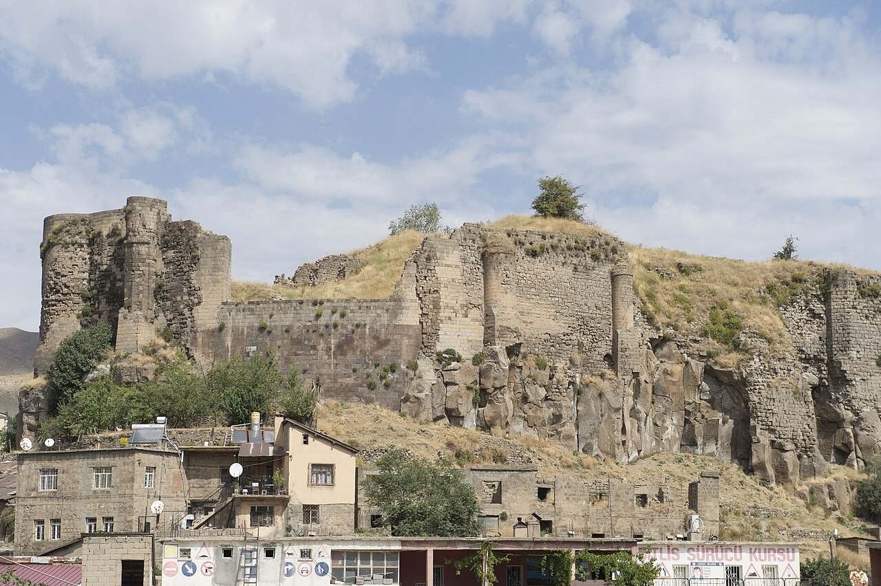 Pemandangan bangunan di Bitlis, Turki.