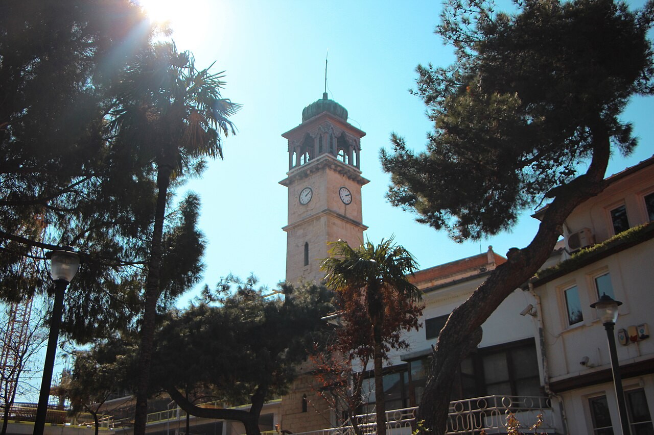 Menara jam Balıkesir, Turki.
