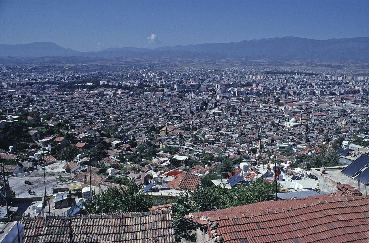 Foto arsip panorama Antakya di provinsi Hatay, Turki.